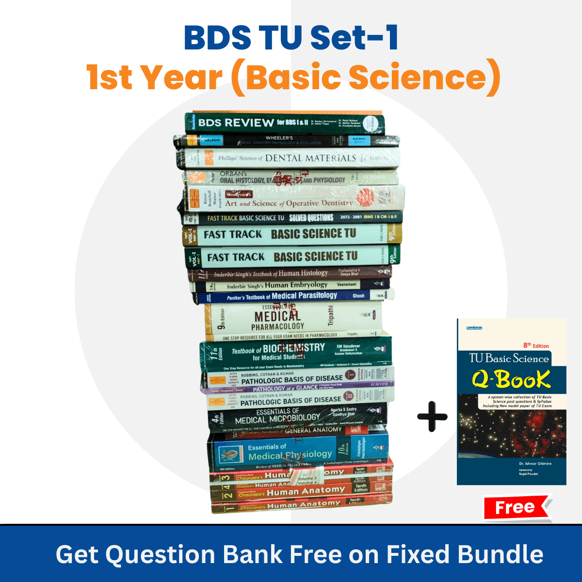 BDS TU 1st Year (Basic Science)- Set 1 - Image 1